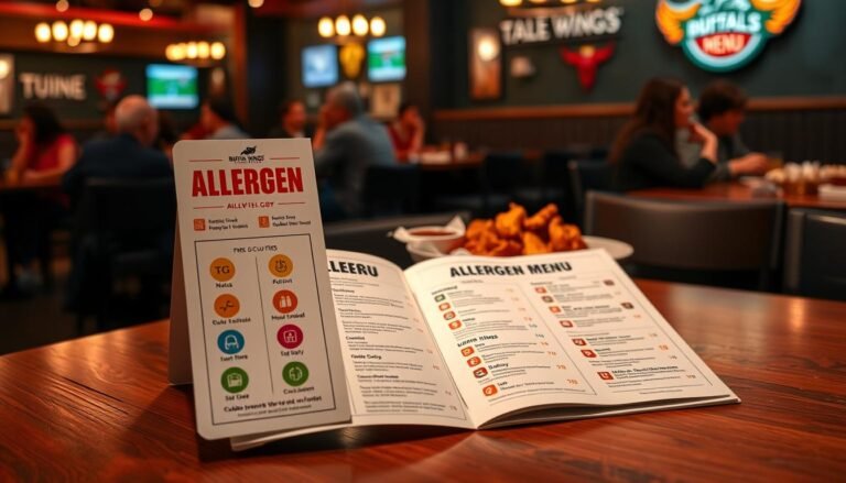 buffalo wild wings allergen menu