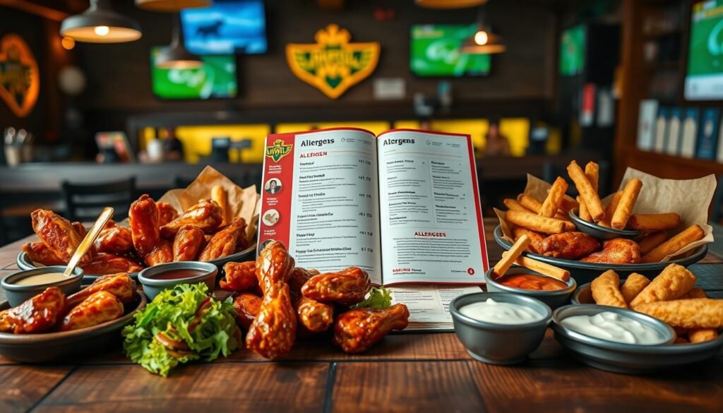 buffalo wild wings allergens