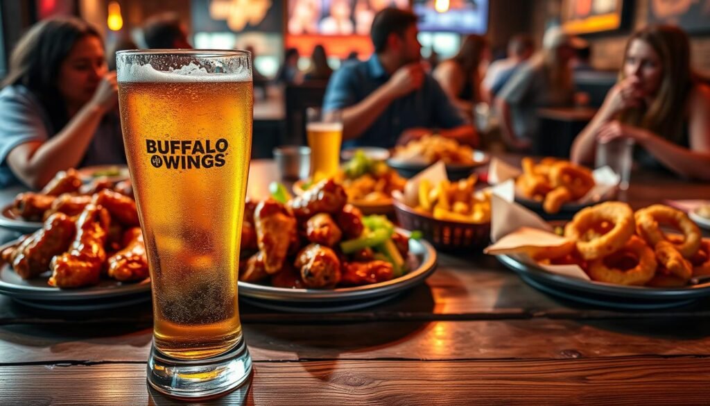buffalo wild wings happy hour menu