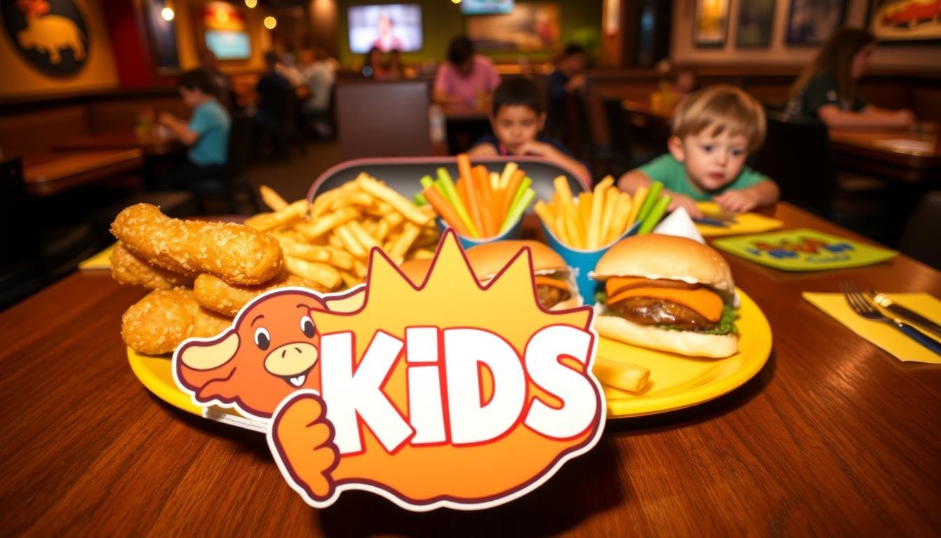 buffalo wild wings kids menu