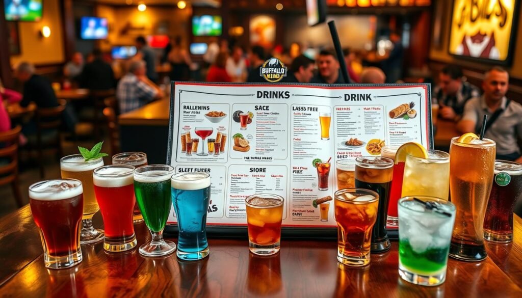 buffalo wild wings menu