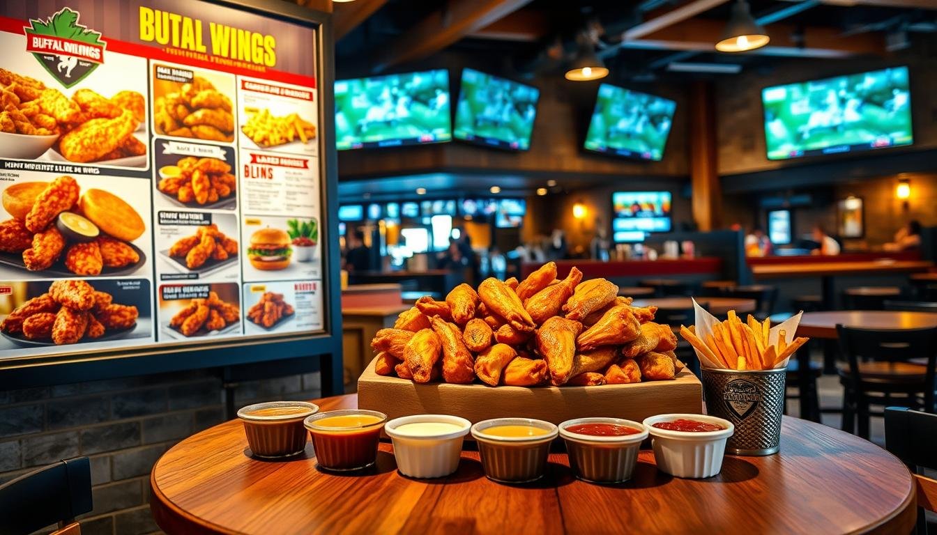 buffalo wild wings menu and prices