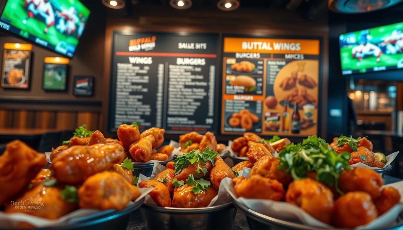 buffalo wild wings menu prices