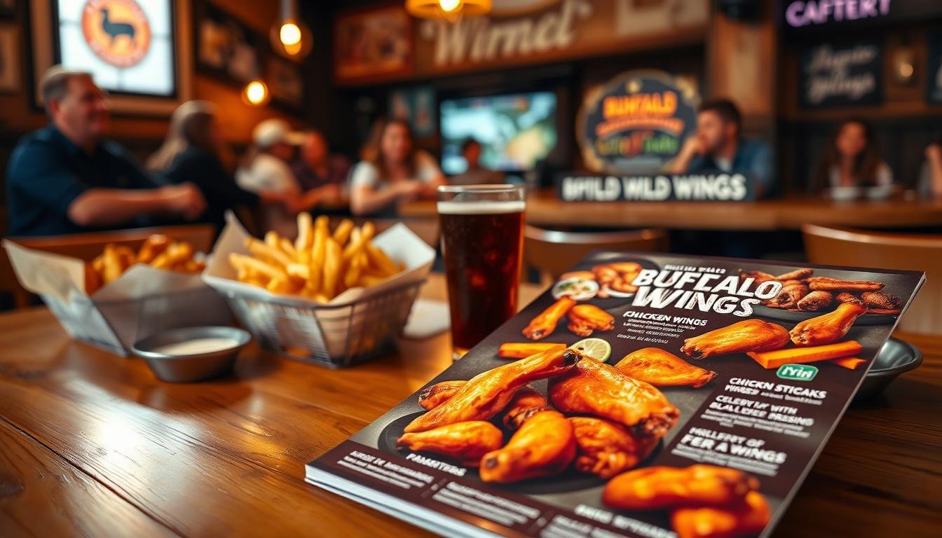 buffalo wild wings menu