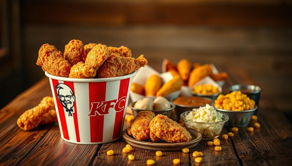 kfc bucket of chicken kfc bucket of chicken