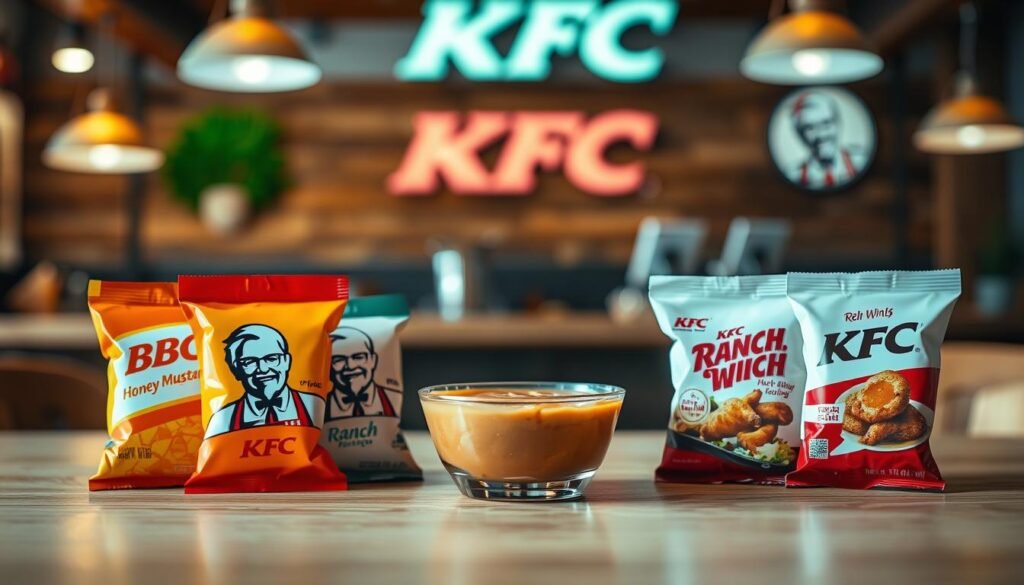 kfc sauce packets