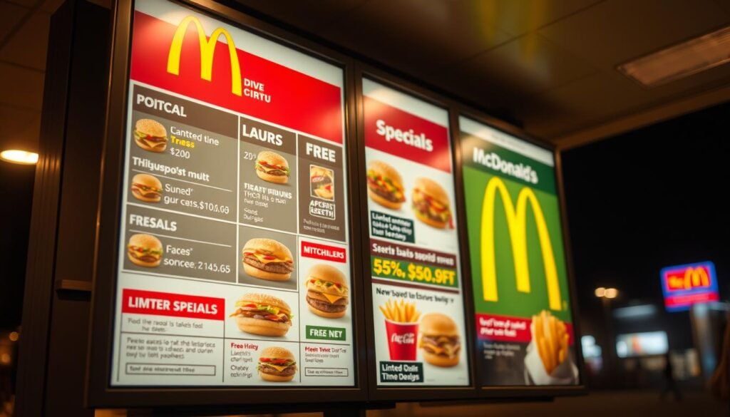 mcdonald's drive thru specials