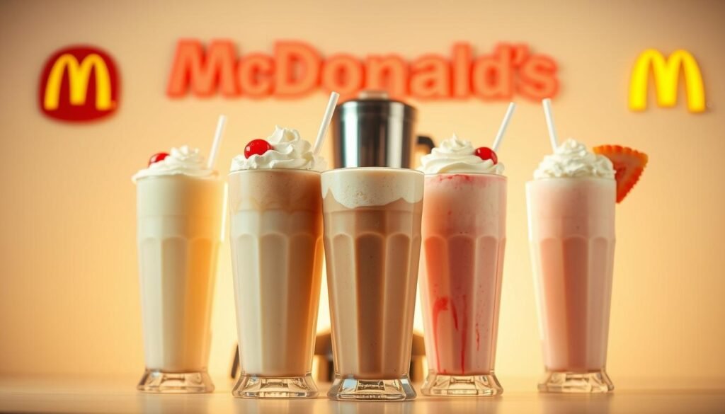 mcdonald's milkshakes