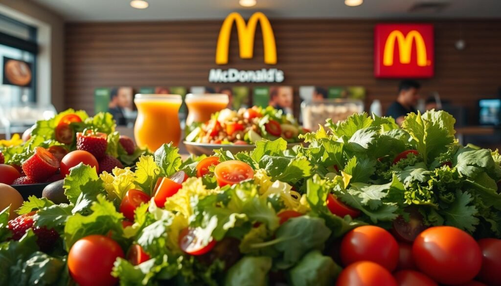mcdonald's salads menu