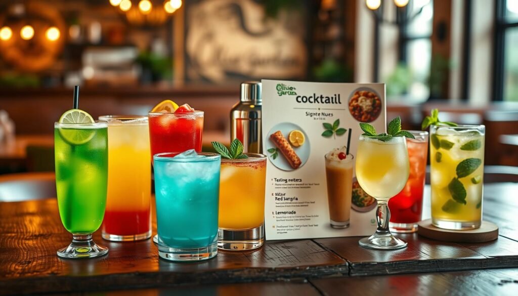 olive garden cocktail list