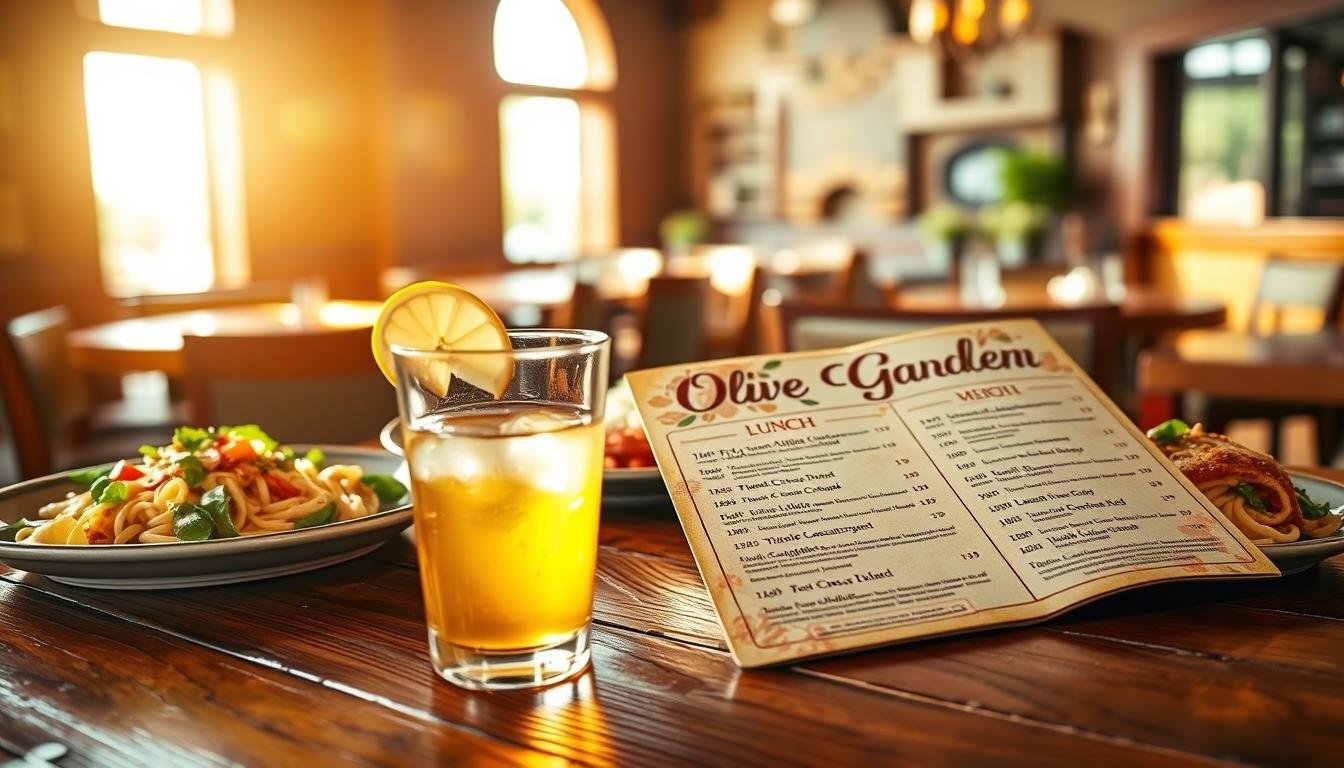 olive garden lunch menu with prices