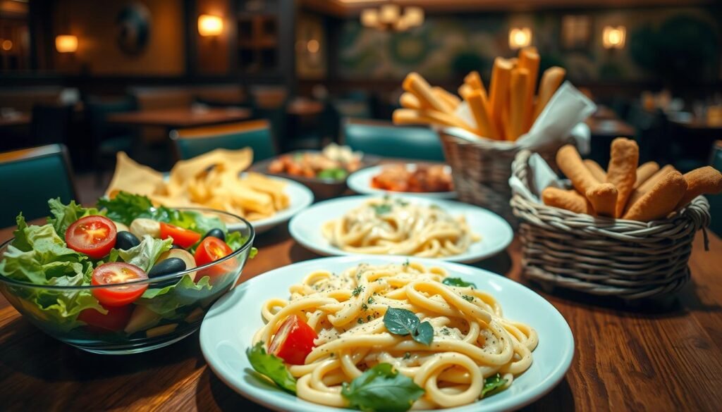 olive garden lunch options