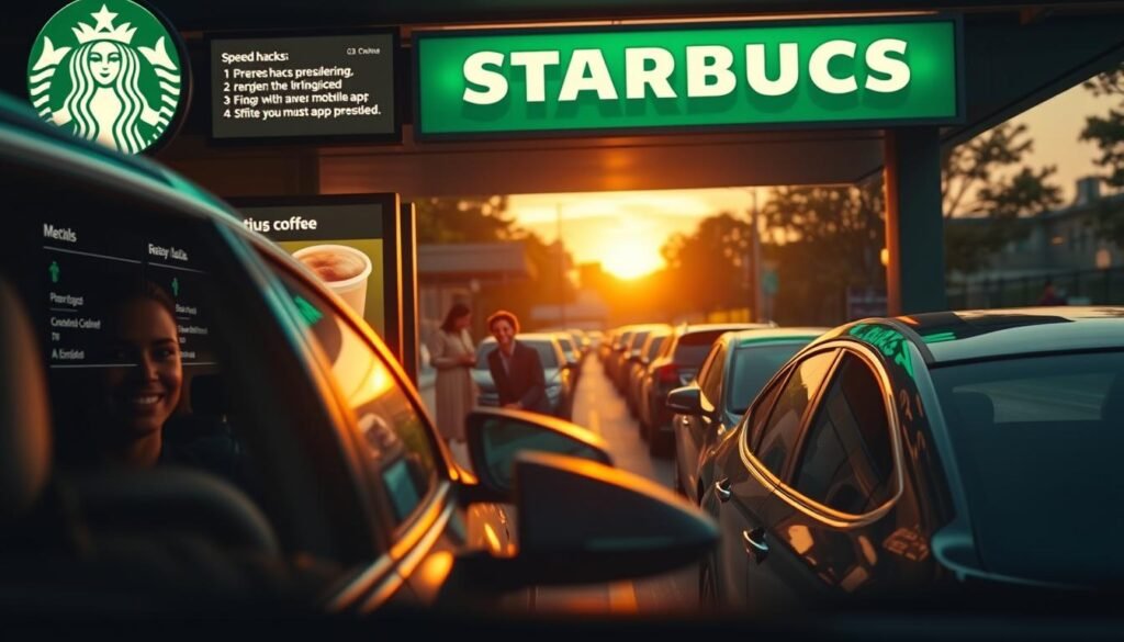 speed hacks Starbucks drive thru