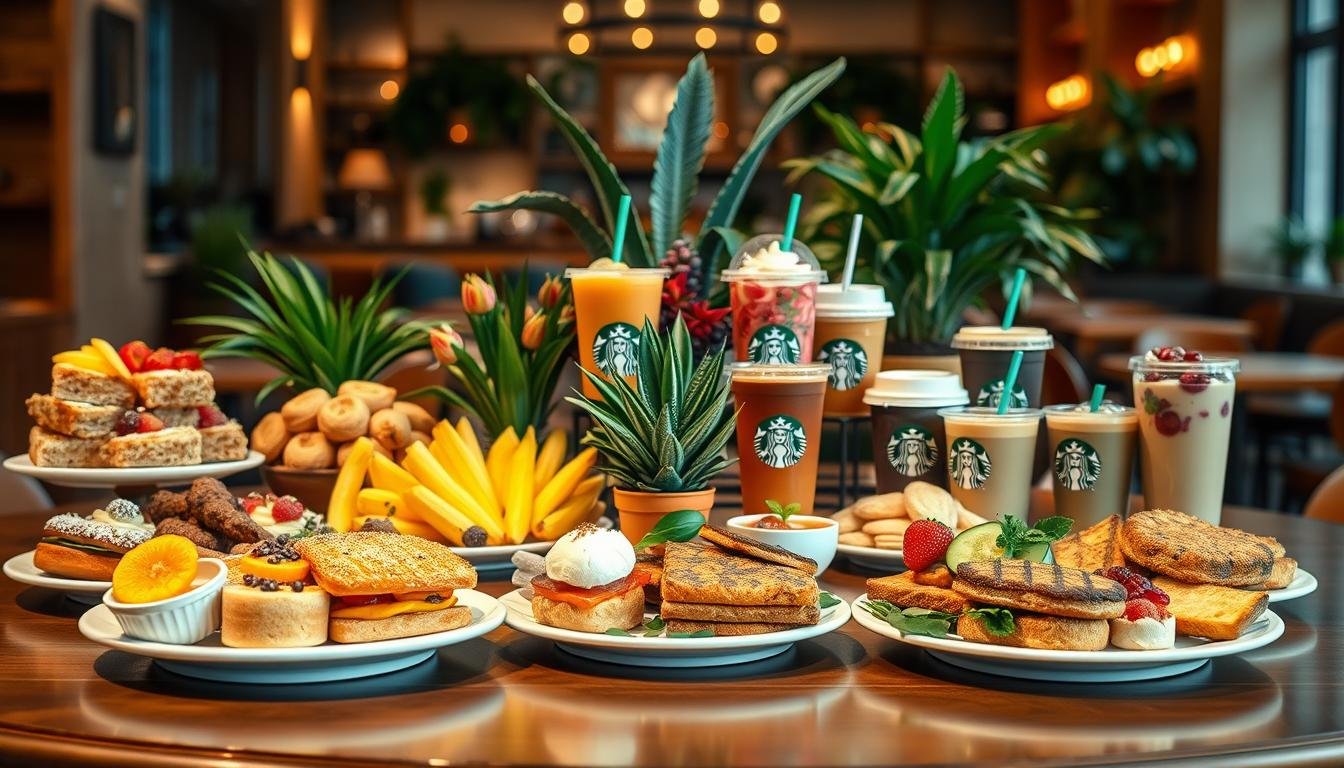 starbucks catering menu