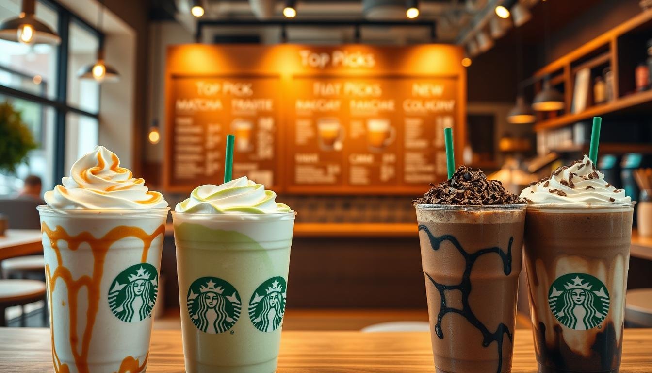 starbucks frappe menu