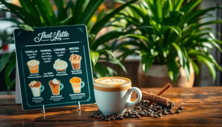 starbucks latte menu
