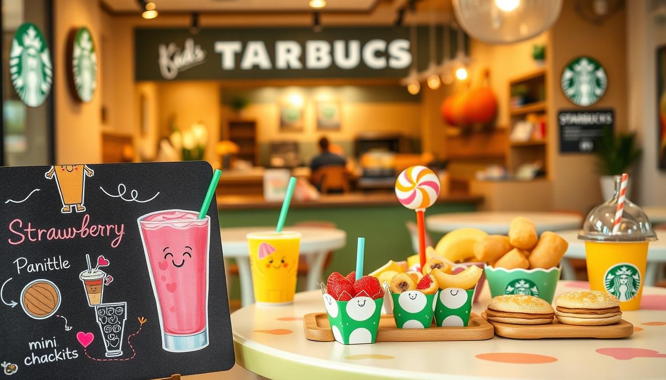 starbucks menu for kids