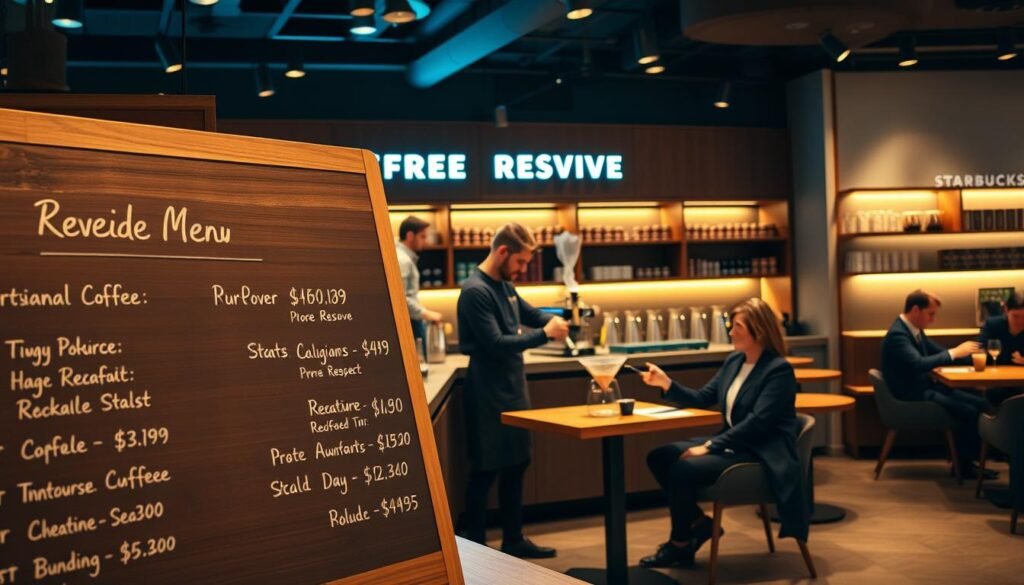 starbucks reserve prices