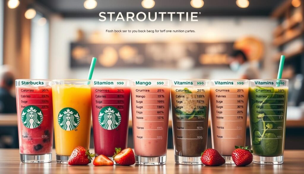 starbucks smoothie nutrition facts