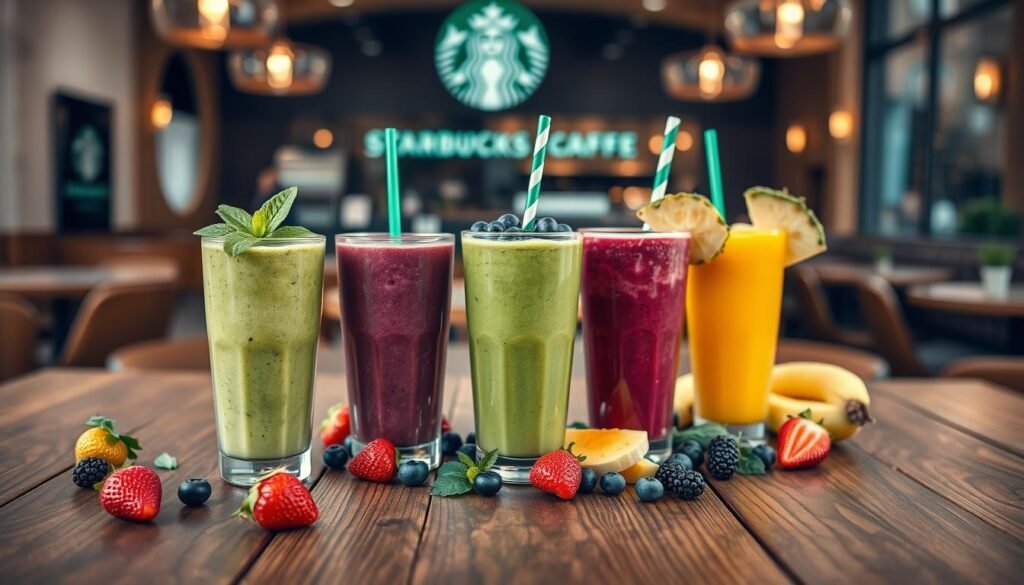 starbucks smoothie options