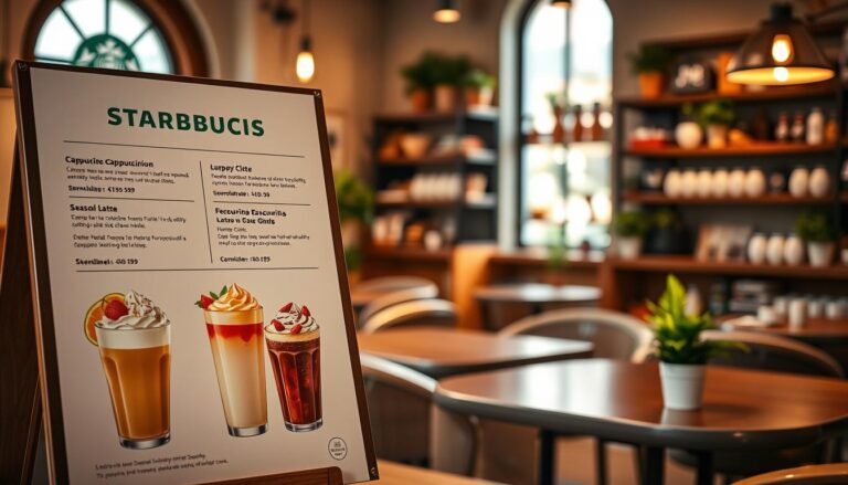 starbucks uk menu