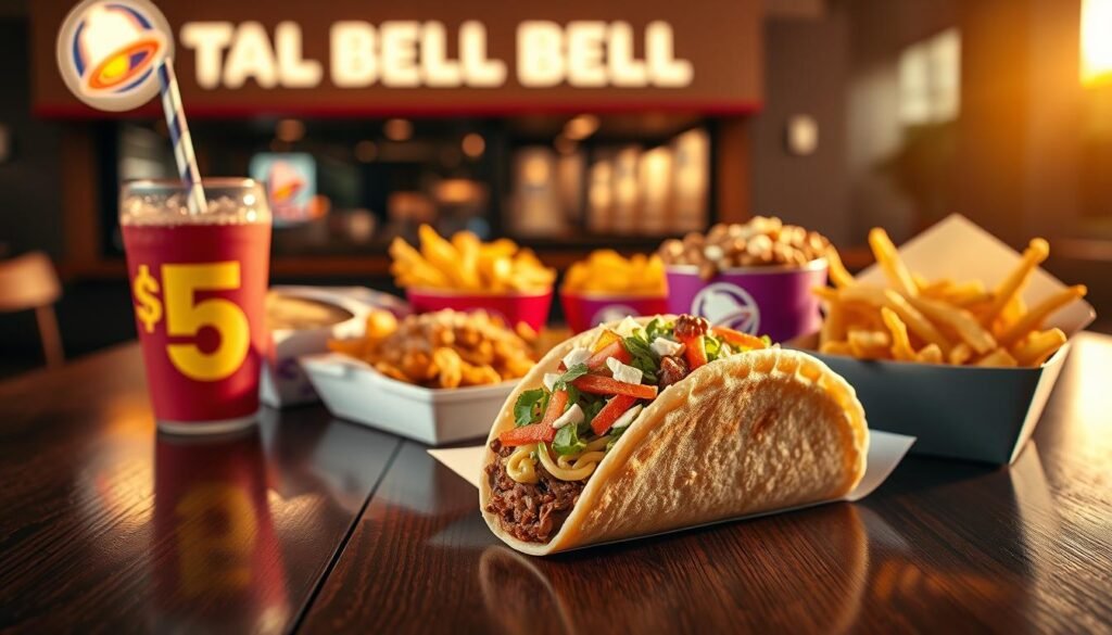 taco bell $5 box menu