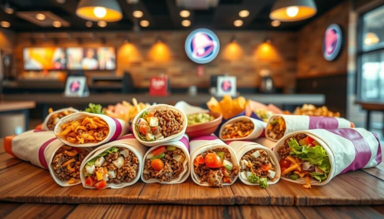 taco bell burrito menu