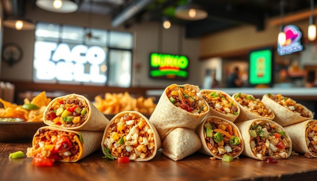 taco bell regional menu